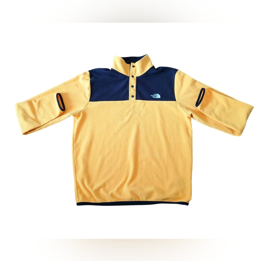 The North Face TKA Glacier Snap-neck Pull Over Fleece Men L